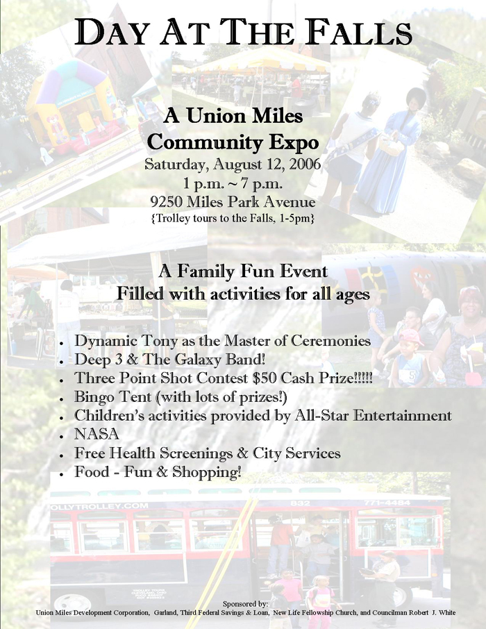  
design+print+laminate: UMDC Communtiy Expo Flyer
